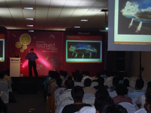 Pinal Presenting session at TechEd India 2010
